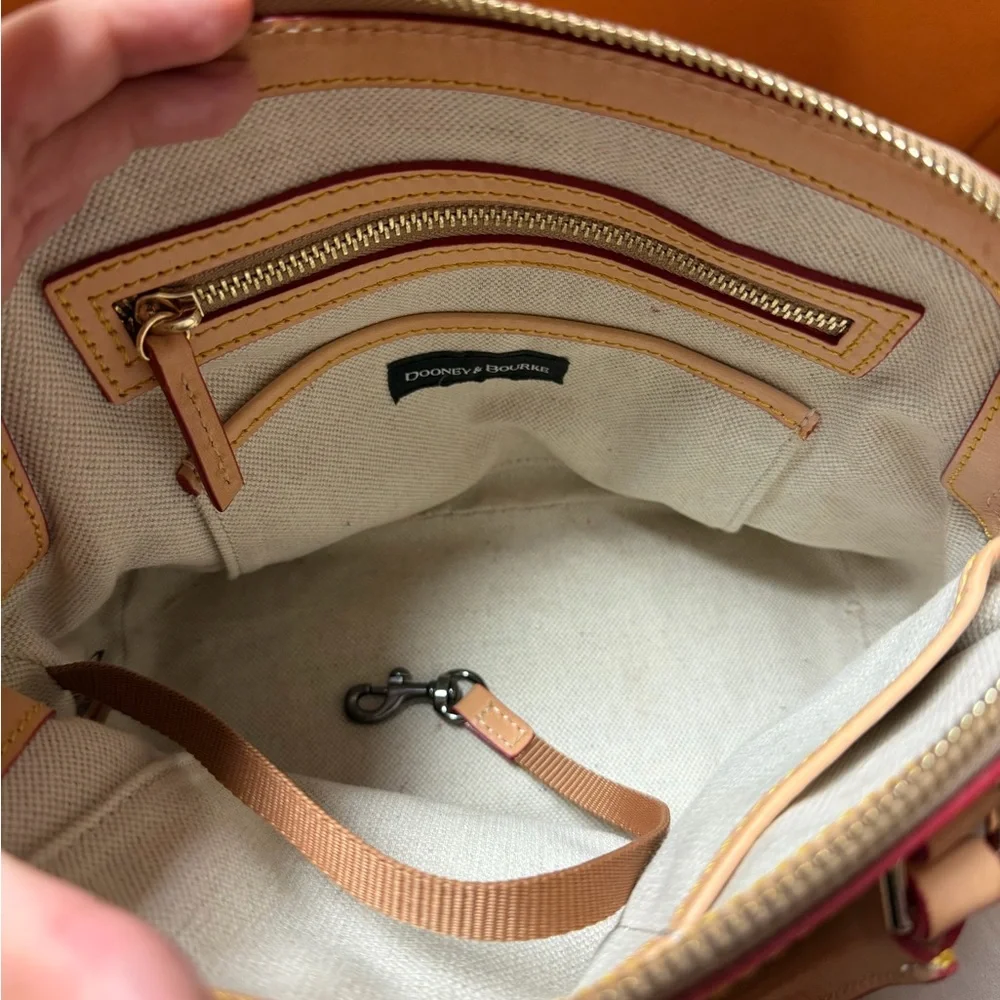 Dooney & Bourke structured satchel